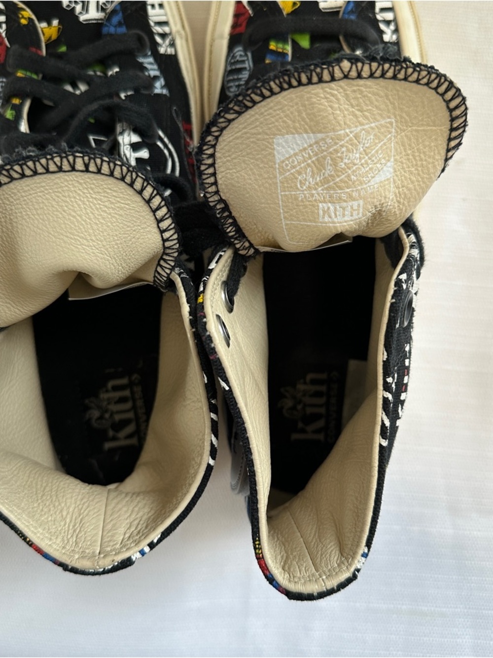 Converse Kith x Chuck 70 High 10th Anniversary Mens Size 7 Black All Over Print - Picture 9 of 11